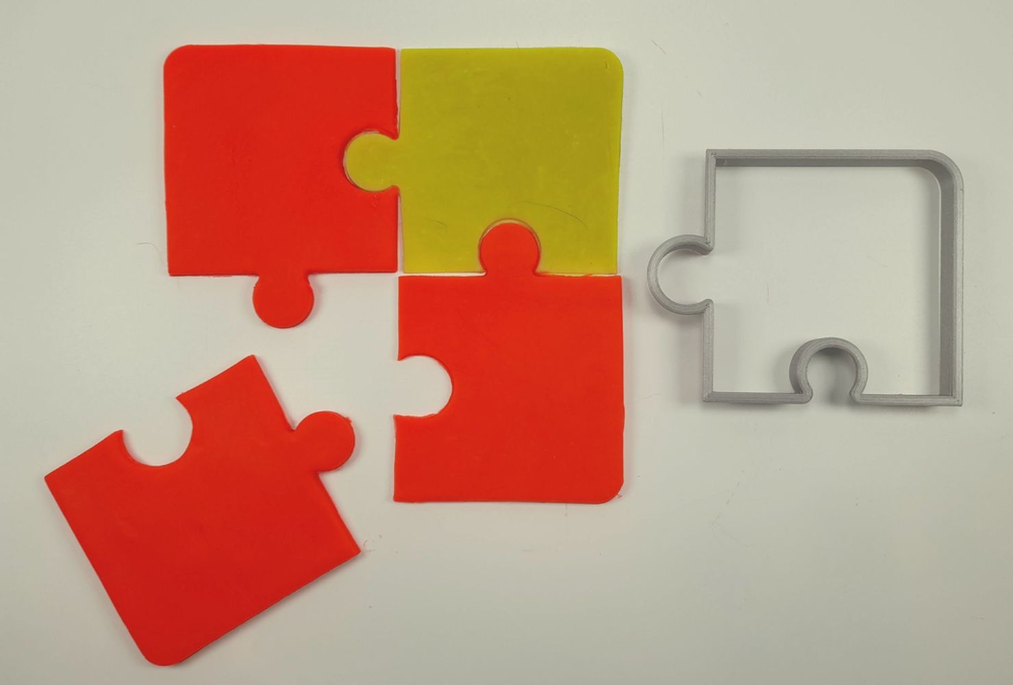 Výkroj Puzzle 80×80mm