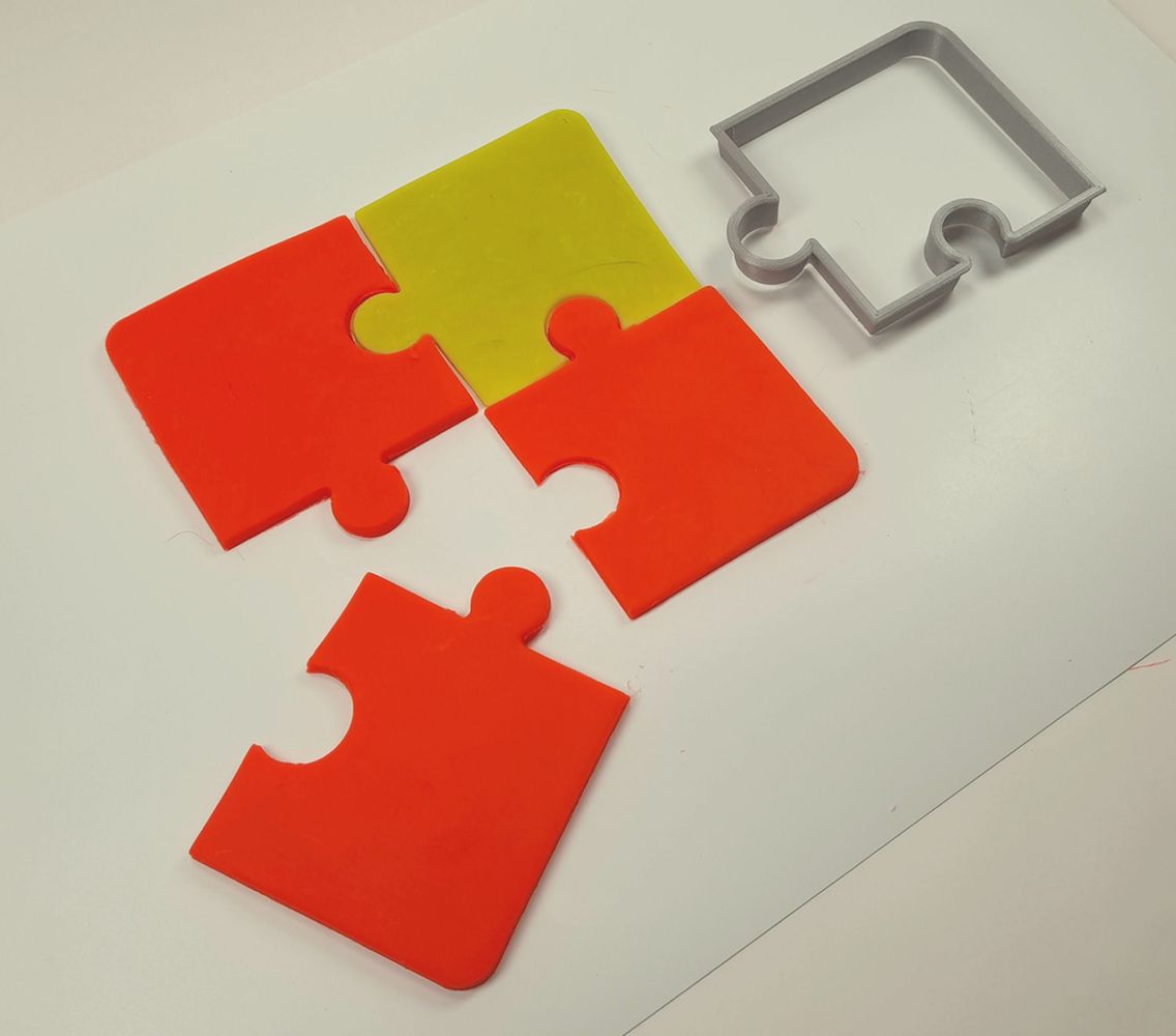 Výkroj Puzzle 80×80mm
